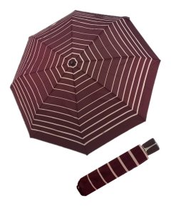 Doppler Fiber Mini Timeless Burgundy Stripes