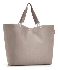 Reisenthel Shopper XL Herringbone mokka
