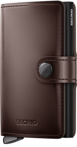 Secrid Miniwallet Premium Dusk Dark Brown