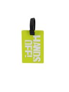 Travelite PVC Luggage Tag Lime