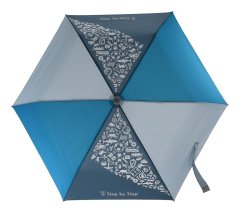 Step by Step Umbrella Blue