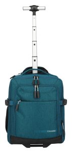 Travelite Kick Off Trolley Backpack Petrol