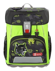 Step by Step Reflective vest for school satchel Cloud Green