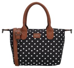 Charm London Buckingham 20777 White dot on black