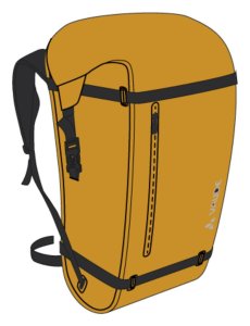 Vaude Proof 22 Burnt Yellow
